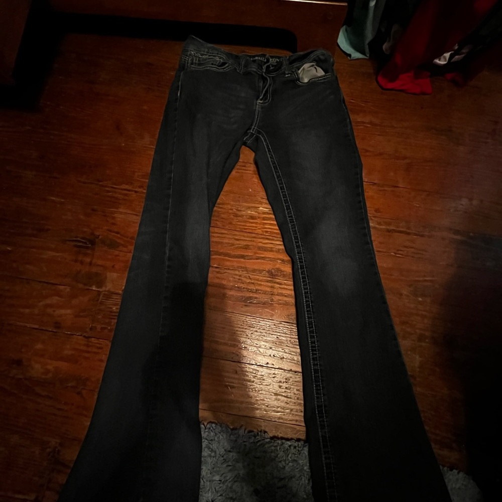 Black Denim Jeans